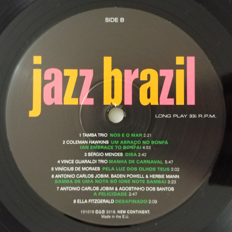 Вінілова платівка  Various - Jazz Brazil (Vinyl, LP, Compilation)