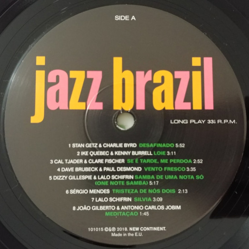 Вінілова платівка  Various - Jazz Brazil (Vinyl, LP, Compilation)