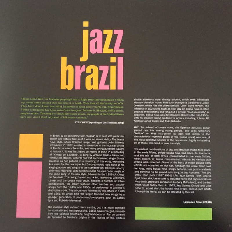 Вінілова платівка  Various - Jazz Brazil (Vinyl, LP, Compilation)