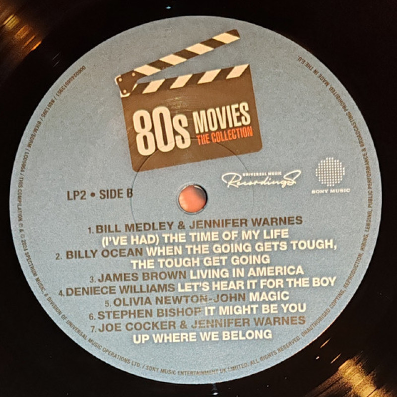 Вінілова платівка  Various - 80s Movies The Collection  (Vinyl, LP, Compilation)
