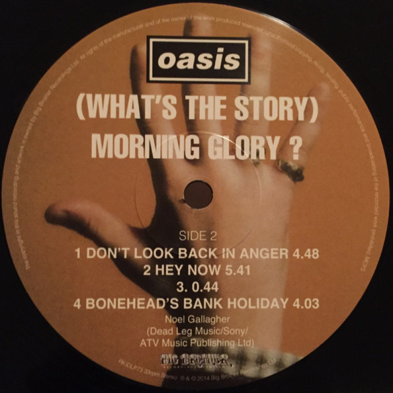 Oasis  - (What's The Story) Morning Glory? (UK, Europe & US 2019)