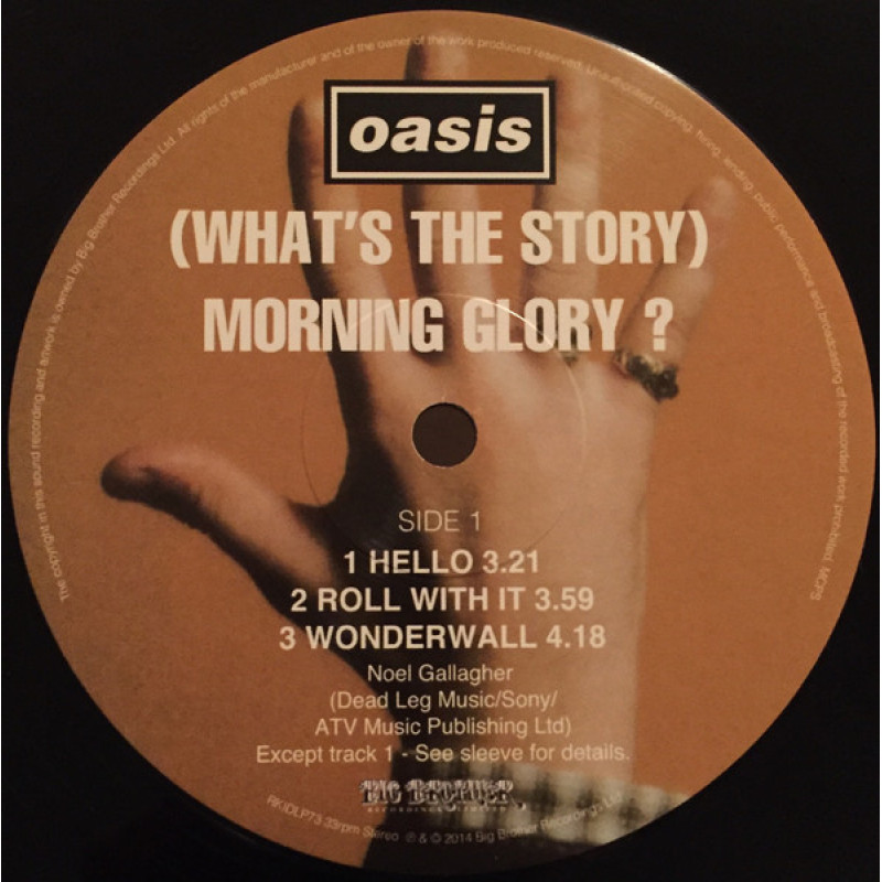 Oasis  - (What's The Story) Morning Glory? (UK, Europe & US 2019)