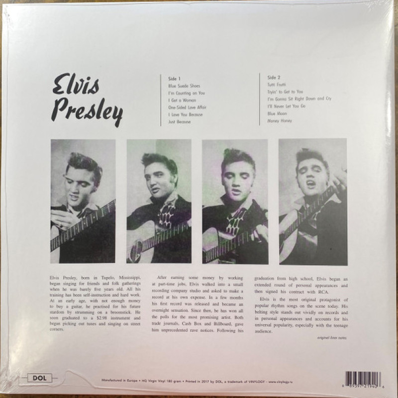 Вінілова платівка  Elvis Presley - Elvis Presley (Vinyl, LP, Album, Deluxe Edition, Reissue)