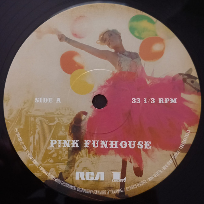 Вінілова платівка  P!NK - Funhouse (Vinyl, LP, Album, Reissue)