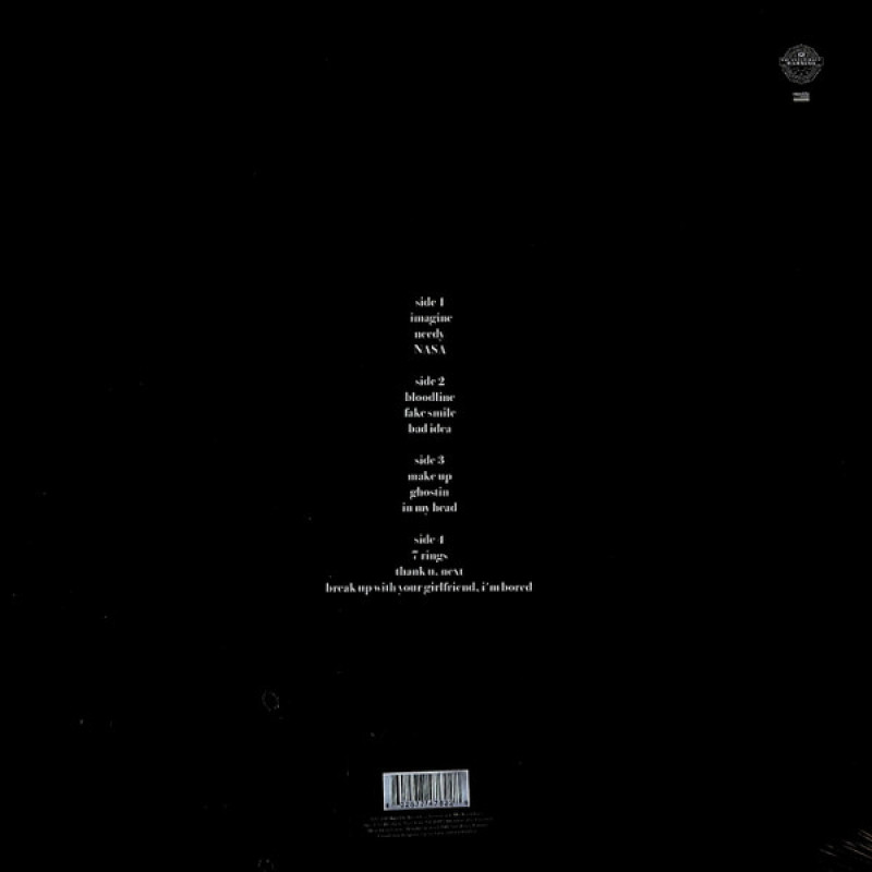 Вінілова платівка  Ariana Grande - Thank U, Next (Vinyl, LP, Album, Reissue, Stereo)