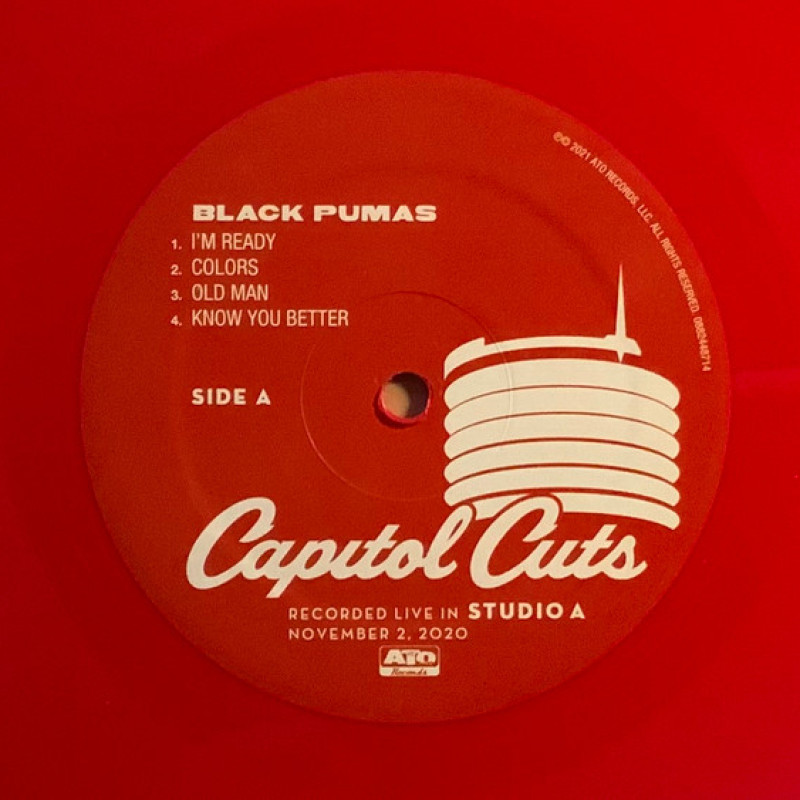 Вінілова платівка  Black Pumas - Capitol Cuts (Vinyl, LP, Album, Limited Edition, Stereo)