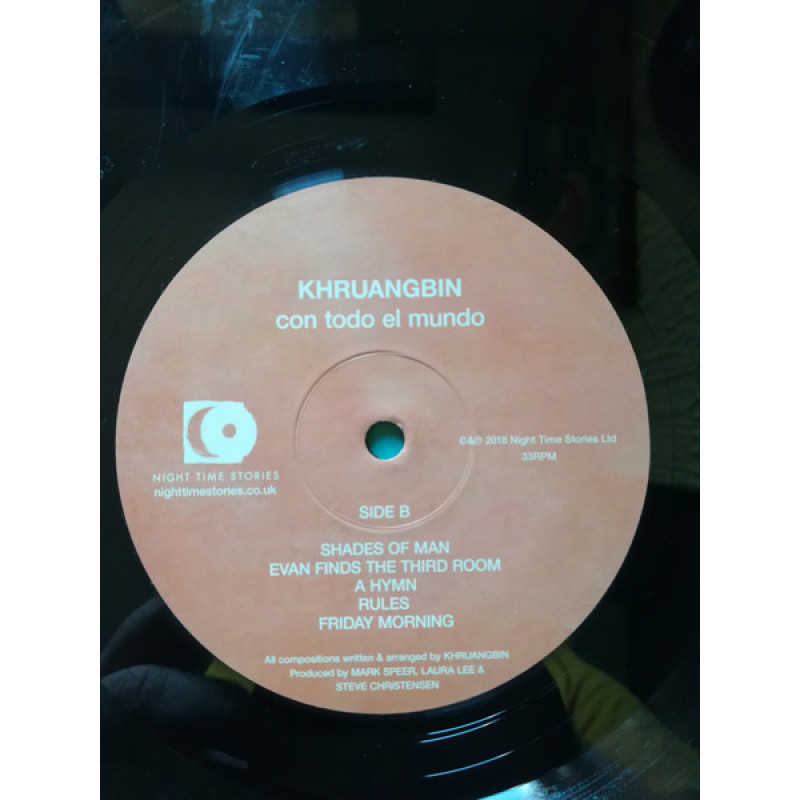 Khruangbin - Con Todo El Mundo (Europe Jan 2022)
