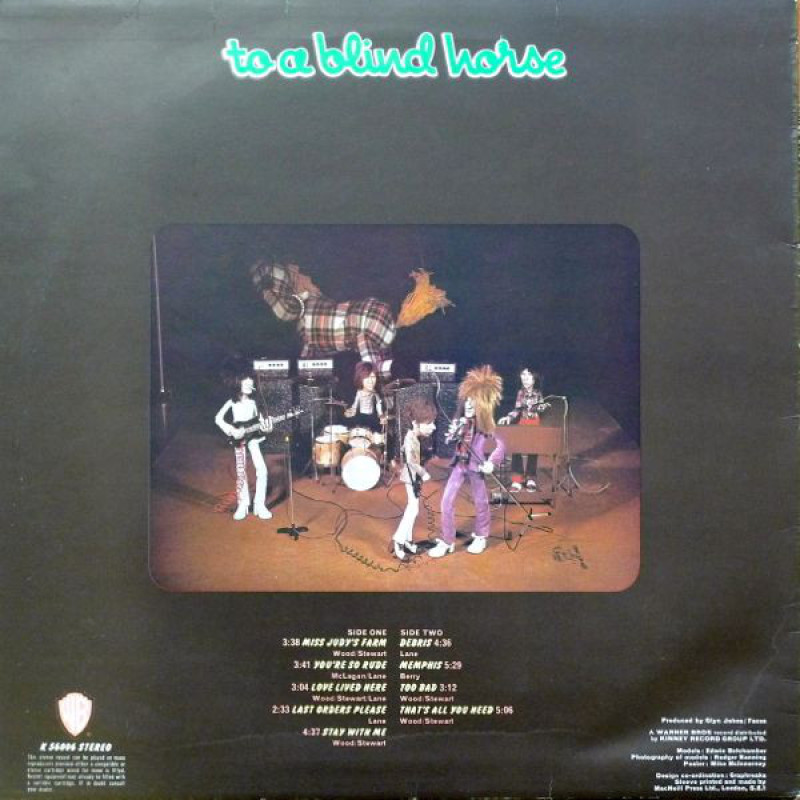 Faces - A Nod's As Good As A Wink...To A Blind Horse (UK 10 Dec 1971)